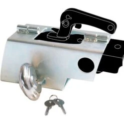 Antivol Universel Pour Tete D'attelage Avec 2 Clefs