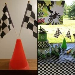 LITZEE Cônes De Circulation En Plastique Cônes Entraînement Lot De 12 Cônes Sport D'Agilité Football Rugby Gymnase -Promos Matériel Boutique 26468389 5