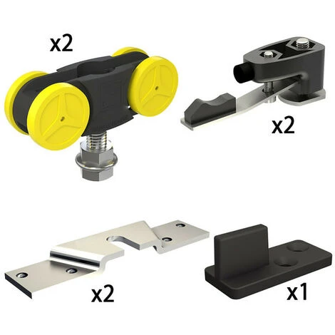 Kit Pour 1 Porte Supplémentaire Slid'Up 1000 - Porte Jusqu'à 80 Kg 2 Kit Pour 1 Porte Supplémentaire Slid'Up 1000 - Porte Jusqu'à 80 Kg – Image 2
