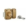 Verrou Trafic 6 Double Cylindre 45 Mm, Epoxy Or, 4 Clés THIRARD