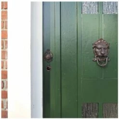 ESSCHERT DESIGN Heurtoir De Porte - L 7,5 X L 13,5 X H 21,3 Cm - Tête De Lion - Livraison Gratuite -Promos Matériel Boutique 27550647 4