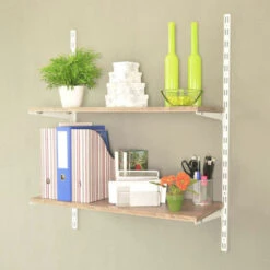 Crémaillère Double Perforation - Décor : Noir Mat - Longueur : 500 Mm - RAL : 9005 - ELEMENT SYSTEM -Promos Matériel Boutique 27769006 3