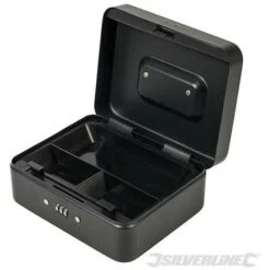 Silverline Coffre-fort Verrouillable à 3 Chiffres, 200 X 160 X 90 Mm, 200 X 160 X 90 Mm