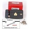 Serrure Monopoint KLOSE Besser En Applique à Fouillot Horizontale 140x92mm - (Similaire JPM CISA....) 3 Clés 50mm - Gauche