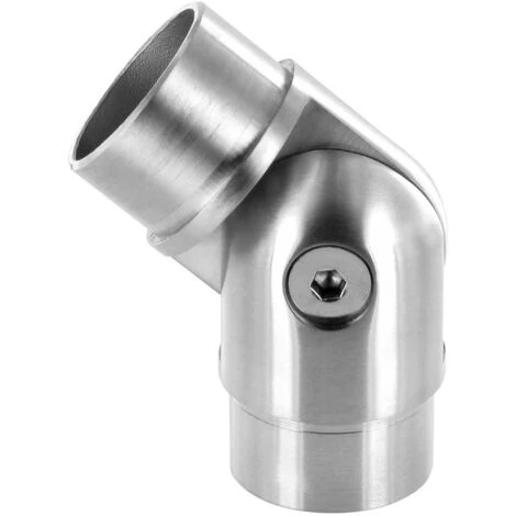 Raccord Orientable Pour Tube Diam 42,4 X 2mm En Inox Brossé 4,2 1 Raccord Orientable Pour Tube Diam 42,4 X 2mm En Inox Brossé 4,2