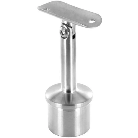Support Orientable De Main Courante Diam 42,4mm Pour Poteau Rond à Encoller 8 1 Support Orientable De Main Courante Diam 42,4mm Pour Poteau Rond à Encoller 8