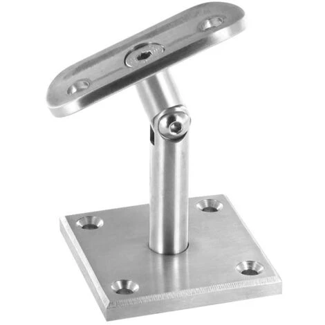 Support Main Courante à Pivot Orientable Pour Poteau Bois 7,7 1 Support Main Courante à Pivot Orientable Pour Poteau Bois 7,7