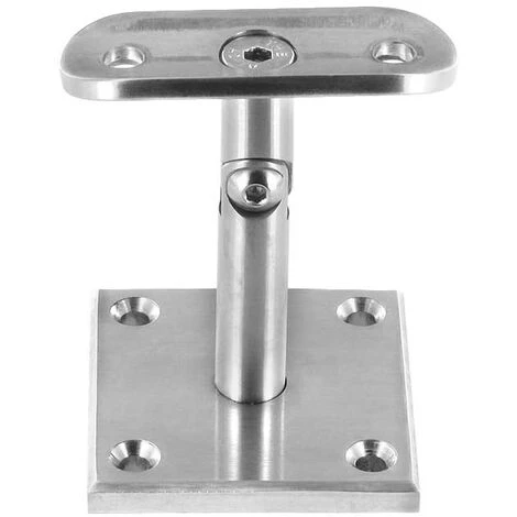 Support Main Courante à Pivot Orientable Pour Poteau Bois 7,7 2 Support Main Courante à Pivot Orientable Pour Poteau Bois 7,7 – Image 2