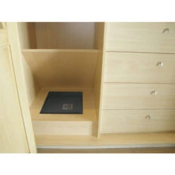 ARREGUI Basa 20000-S7K Coffre-fort à Cacher Pour Armoire, Ouverture à Clé, 11 X 31 X 38 Cm, 11 L Noir -Promos Matériel Boutique 29414599 4