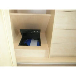 ARREGUI Basa 20000-S7K Coffre-fort à Cacher Pour Armoire, Ouverture à Clé, 11 X 31 X 38 Cm, 11 L Noir -Promos Matériel Boutique 29414599 5