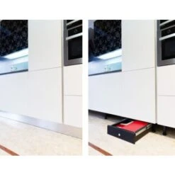 ARREGUI Box-in 22000-S1 Coffre-fort Tiroir Invisible, à Cacher Dans Une Plinthe, 9,8 X 41 X 45 Cm, 12 L Noir -Promos Matériel Boutique 29433320 5