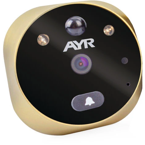 Judas Numérique Vidéo FULL HD Modèle 759, Finition Nickel Et Laiton - AYR 2 Judas Numérique Vidéo FULL HD Modèle 759, Finition Nickel Et Laiton - AYR – Image 2