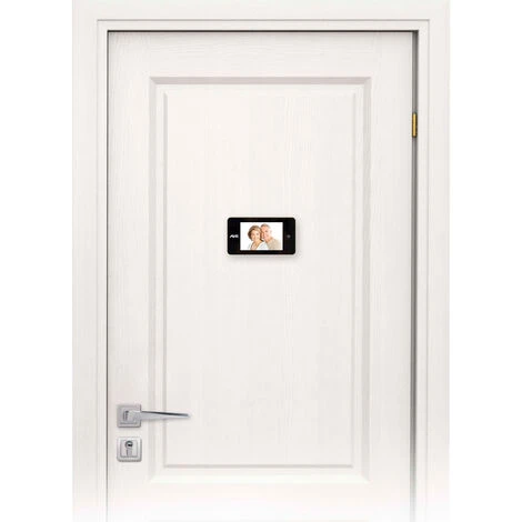 Judas Avec Visualisation Uniquement Model 754 Nickel Mat/Chrome - AYR 2 Judas Avec Visualisation Uniquement Model 754 Nickel Mat/Chrome - AYR – Image 2