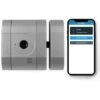 Verrou Int-LOCK Bluetooth Avec 2 Télécommandes + APP Pour Smartphone, Finition Chrome Mat - AYR