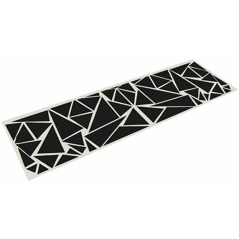 1PCS 200x60 Cm Voiture Coté Corps Autocollant Bricolage Vinyle Décalcomanie Décor Graphique Triangles Noir 3 1PCS 200x60 Cm Voiture Coté Corps Autocollant Bricolage Vinyle Décalcomanie Décor Graphique Triangles Noir – Image 3