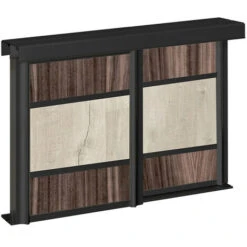 Profil Poignée Pour Porte 18 Mm - L 2700 Mm - Noir -Promos Matériel Boutique 30273393 3