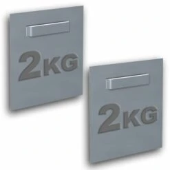 Boite De 2 Attaches Adhésives Pour Dibond Et Miroir 70 X 70 Mm : Max 2 Kg