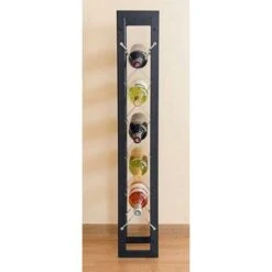 DanDiBo Designer Casier à Vin Pit 100cm En Métal Porte-Bouteilles Porte-Bouteilles Bar -Promos Matériel Boutique 30532976 3