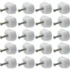 20x Taquet Plastique à Clou Blanc Universel Support étagère Meuble