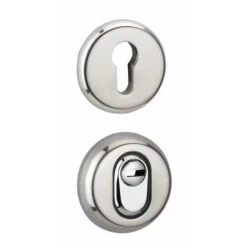 THIRARD - Paire De Rosaces De Sécurité Renforcé Chromé