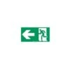 Legrand 061001 Etiquette Signalisation Réglementaire Pour Baes - Sortie De Secours Porte à Gche