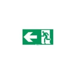 Legrand 061001 Etiquette Signalisation Réglementaire Pour Baes - Sortie De Secours Porte à Gche
