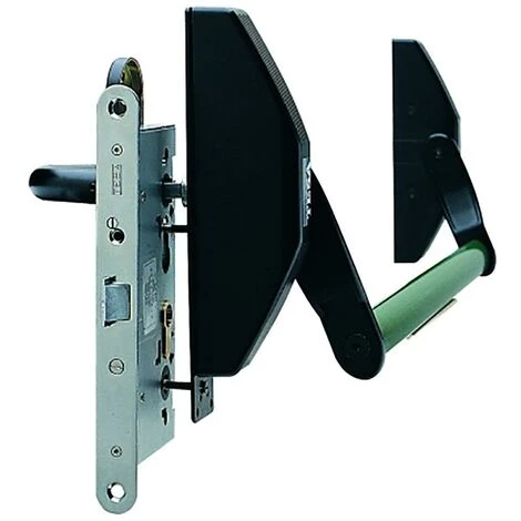 Barre Anti-panique Mortaise 90 Cm Noir/vert 1970-908-Nv Tesa 1 Barre Anti-panique Mortaise 90 Cm Noir/vert 1970-908-Nv Tesa