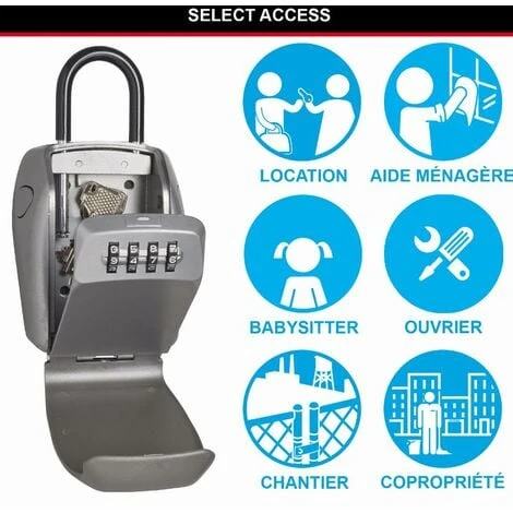 Master Lock Boite à Clés MASTERLOCK Avec Anse - Sécurité Renforcée - 5414D 3 Master Lock Boite à Clés MASTERLOCK Avec Anse - Sécurité Renforcée - 5414D – Image 3