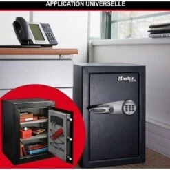 Master Lock Coffre-fort MASTERLOCK Combinaison électronique - 119L - T8-331ML -Promos Matériel Boutique 33534714 4