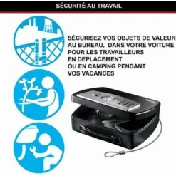 Master Lock Coffre-fort à Combinaison électronique MASTERLOCK Portable Et Compact - P008EML 8 Master Lock Coffre-fort à Combinaison électronique MASTERLOCK Portable Et Compact - P008EML -Promos Matériel Boutique 33587295 4
