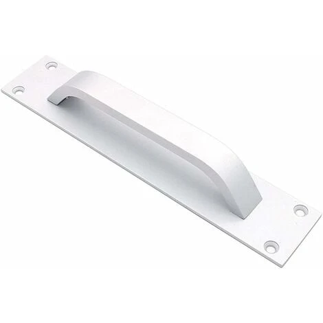 AIDUCHO Ensemble De 2 Poignées De Porte Coulissante En Alliage D'aluminium, Poignées De Porte Coupe-feu, Poignées De Porte D'armoire, Tirer Par Poussée, 20cm X 4cm, Couleur Argent 2 AIDUCHO Ensemble De 2 Poignées De Porte Coulissante En Alliage D'aluminium, Poignées De Porte Coupe-feu, Poignées De Porte D'armoire, Tirer Par Poussée, 20cm X 4cm, Couleur Argent – Image 2