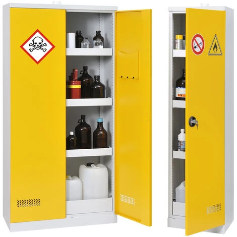 Armoire De Sécurité CYLTEC Pour Produits Toxiques - ASNTHL 1 Armoire De Sécurité CYLTEC Pour Produits Toxiques - ASNTHL