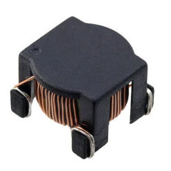 Inductance CMS, 22 µH, 3A Max , Dimensions 12 X 12 X 9.1mm, Non Blindé