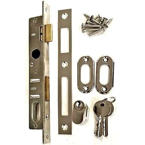 Serrure Monopoint Axe 15 Mm Encastrer + Gâche Klose Besser 1 Serrure Monopoint Axe 15 Mm Encastrer + Gâche Klose Besser