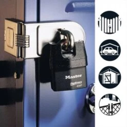 Master Lock Porte-cadenas MASTER LOCK Acier Cémenté, 160 Mm -Promos Matériel Boutique 35176432 3