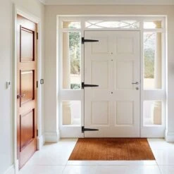 Charnières à Sangle En T 2 Pièces Métal Porte Par Charnière Antirouille Porte De Grange Charnière Avec Vis Pour Clôtures En Bois Cabanons Boites Armoires Fenêtre 15cm/6 Pouce Noir -Promos Matériel Boutique 35840105 5