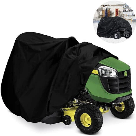 Housse De Tondeuse à Gazon - Housse De Tracteur S'adapte Aux Ponts Jusqu'à 54" Housse De Rangement En Polyester Oxford 210D Robuste, Ajustement Universel Avec Cordon De Serrage Et Sac De Rangement Pou 2 Housse De Tondeuse à Gazon - Housse De Tracteur S'adapte Aux Ponts Jusqu'à 54" Housse De Rangement En Polyester Oxford 210D Robuste, Ajustement Universel Avec Cordon De Serrage Et Sac De Rangement Pou – Image 2
