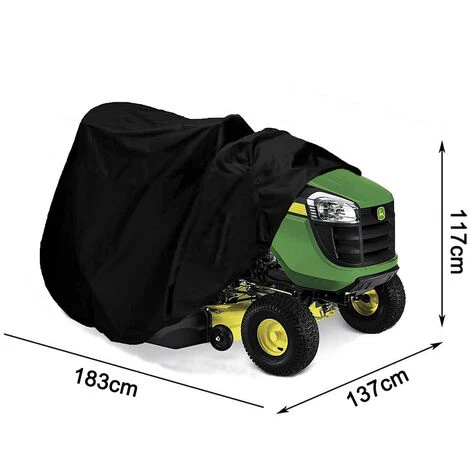 Housse De Tondeuse à Gazon - Housse De Tracteur S'adapte Aux Ponts Jusqu'à 54" Housse De Rangement En Polyester Oxford 210D Robuste, Ajustement Universel Avec Cordon De Serrage Et Sac De Rangement Pou 5 Housse De Tondeuse à Gazon - Housse De Tracteur S'adapte Aux Ponts Jusqu'à 54" Housse De Rangement En Polyester Oxford 210D Robuste, Ajustement Universel Avec Cordon De Serrage Et Sac De Rangement Pou – Image 5