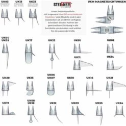 STEIGNER Joint De Douche Pour Paroi En Verre, 30cm, Vitre 6/ 7/ 8 Mm, Joint D'étanchéité PVC Droit Pour Les Cabines De Douche Réctangulaires, UK21 -Promos Matériel Boutique 36368103 5