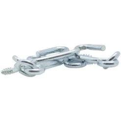 Crochet De Contrevent Zingué Filet Bois Vissal 3,5x50 Mm Lot De 3 Crochets -Promos Matériel Boutique 36708283 5