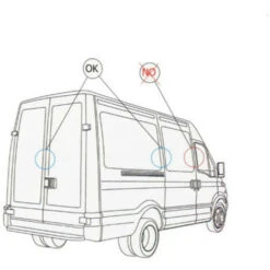 Bloc De Fermeture Magnétique DISEC Pour Fourgon Et Véhicules Utilitaires MG850 -Promos Matériel Boutique 36765590 5