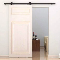 Ferrure De Porte Coulissante Système De Porte Coulissante Verre Coulissant / Porte En Bois 183CM -Promos Matériel Boutique 36841875 5