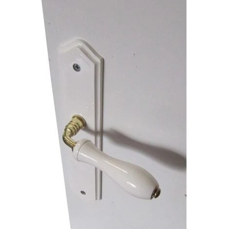 Centrale Brico 2 Poignées De Porte Bois Sans Trou, Bois Entraxe 195 Mm 2 Centrale Brico 2 Poignées De Porte Bois Sans Trou, Bois Entraxe 195 Mm – Image 2