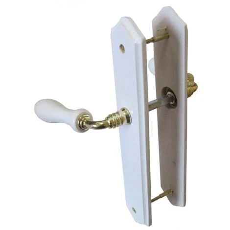 Centrale Brico 2 Poignées De Porte Bois Sans Trou, Bois Entraxe 195 Mm 3 Centrale Brico 2 Poignées De Porte Bois Sans Trou, Bois Entraxe 195 Mm – Image 3