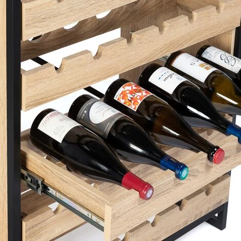 Etagère Range Bouteilles DETROIT Casier à Vin Design Industriel 3 Etagère Range Bouteilles DETROIT Casier à Vin Design Industriel – Image 3