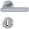 Garniture De Porte HOPPE Utrech - Inox - Clé L - 3940680