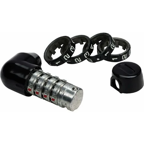 Cadenas De Combinaison à 5 Chiffres - Verrou De 148mm Robuste Robuste - Facile à Utiliser Et Réinitialisable - Petit Cadenas Pour Casiers, Extérieurs, Usage Intérieur, Conteneurs Et Portes 4 Cadenas De Combinaison à 5 Chiffres - Verrou De 148mm Robuste Robuste - Facile à Utiliser Et Réinitialisable - Petit Cadenas Pour Casiers, Extérieurs, Usage Intérieur, Conteneurs Et Portes – Image 4