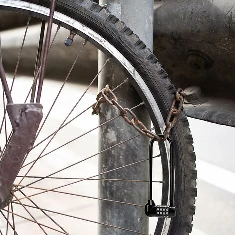 Cadenas De Combinaison à 5 Chiffres - Verrou De 148mm Robuste Robuste - Facile à Utiliser Et Réinitialisable - Petit Cadenas Pour Casiers, Extérieurs, Usage Intérieur, Conteneurs Et Portes 5 Cadenas De Combinaison à 5 Chiffres - Verrou De 148mm Robuste Robuste - Facile à Utiliser Et Réinitialisable - Petit Cadenas Pour Casiers, Extérieurs, Usage Intérieur, Conteneurs Et Portes – Image 5