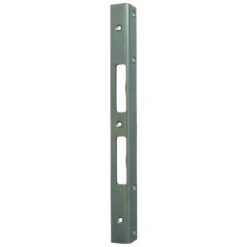 Plaque De Verrou Porte D'angle De Sécurité L.300mm B.25mm S.3mm Acier Galvanisé