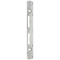 Plaque De Verrou Porte D'angle De Sécurité L.300mm B.20mm S.3mm Acier Galvanisé.006/911/V